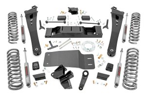 Ram 2500 Suspension Lift Kit - Rough Country - 5 Inch, Dual Rate Coils, Non-AISIN - '19-'24